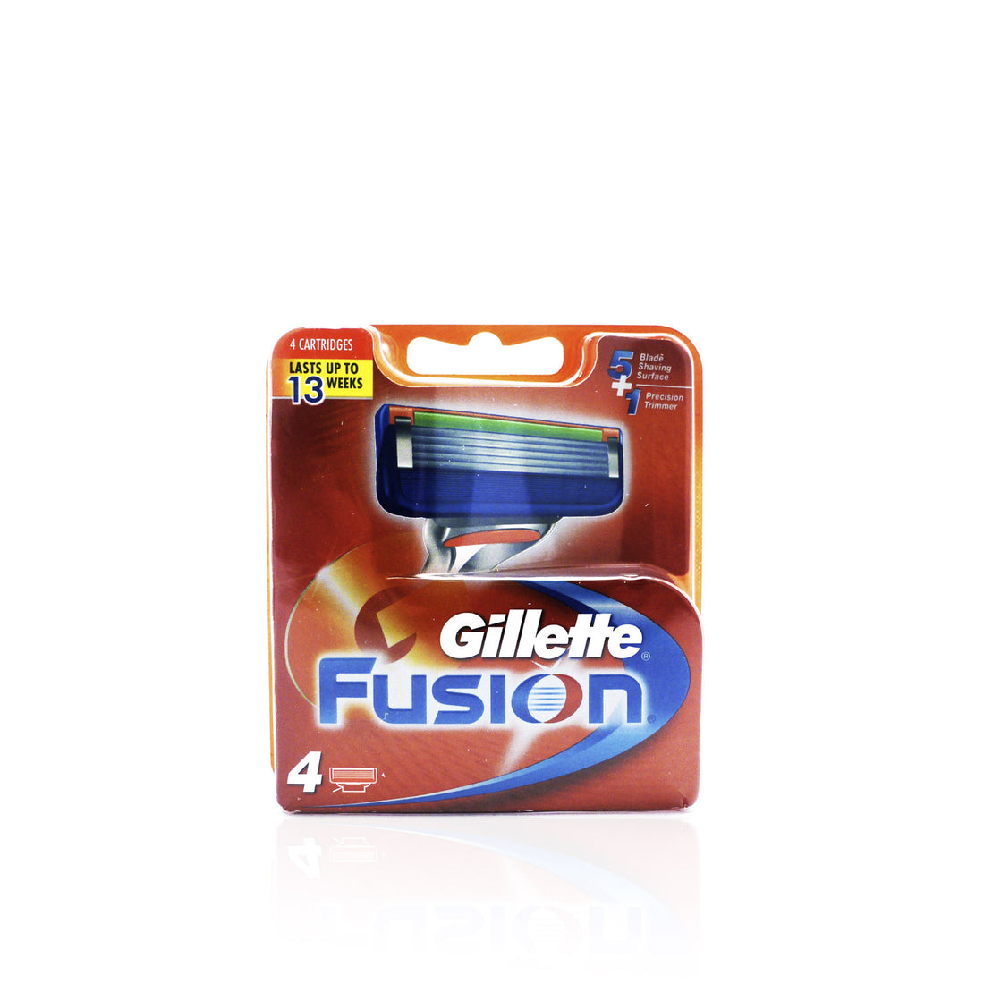 Gillette Recharges Fusion Blades - 4 Un