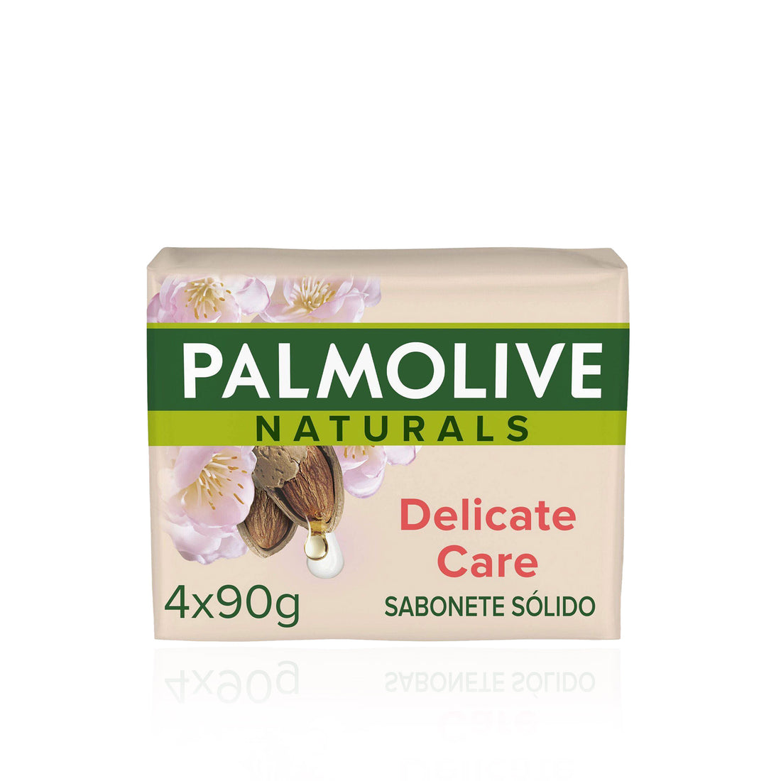 Palmolive Natural Soap Milk And Almando Pack 4 X 90 Gr