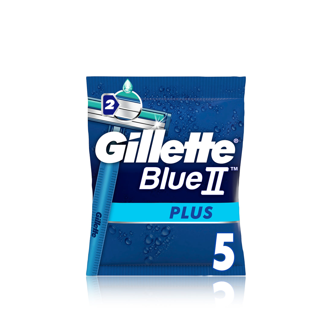 Gillette Blue Ii Plus Lames Jetables 5 Un