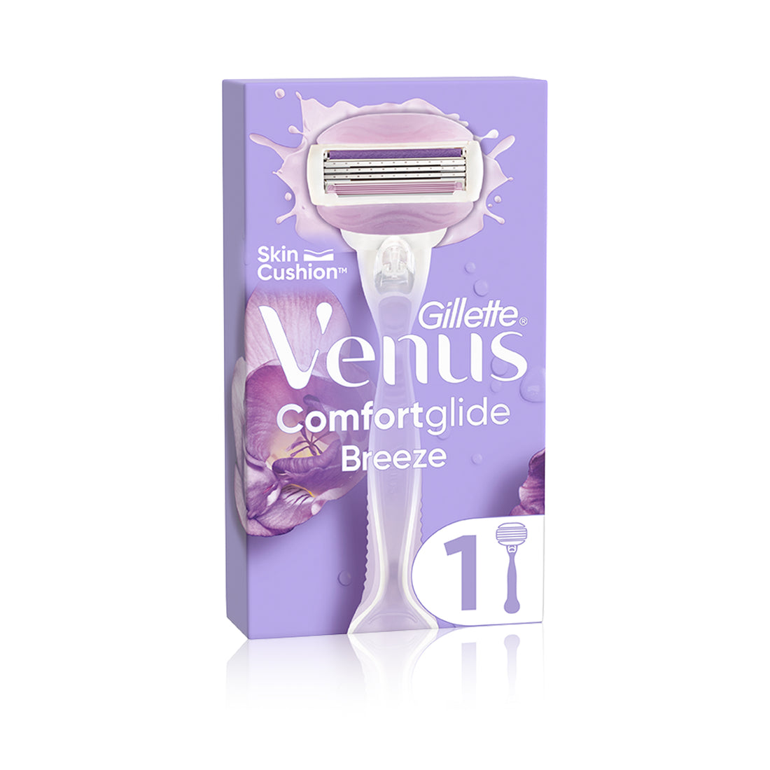 Gillette Venus Comfort Glide Breeze Water With 1 Ready
