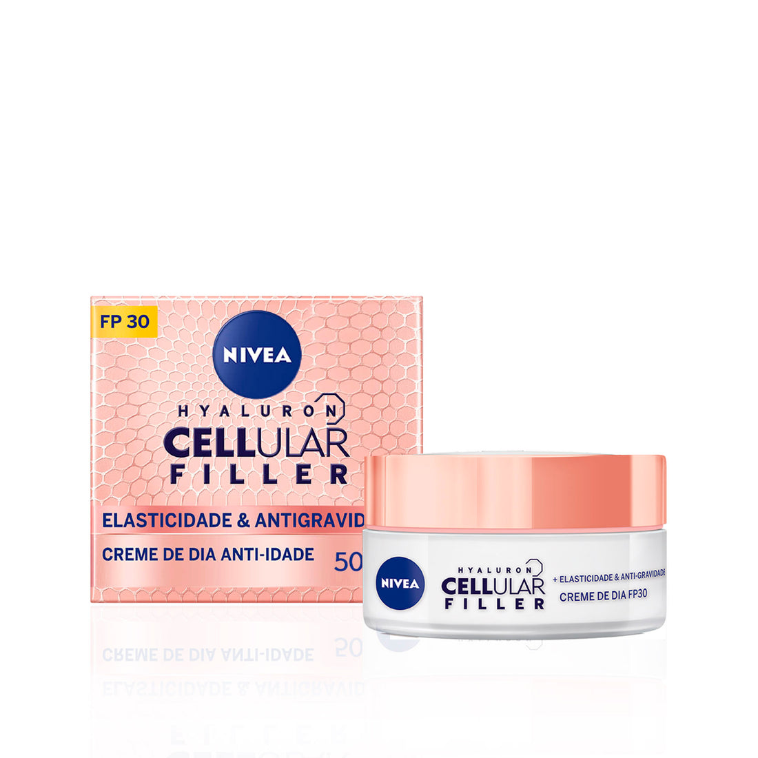 Nivea Cellular Filler Crème de Jour +Élasticité &amp;amp; Anti-Gravité SPF30 50 Ml