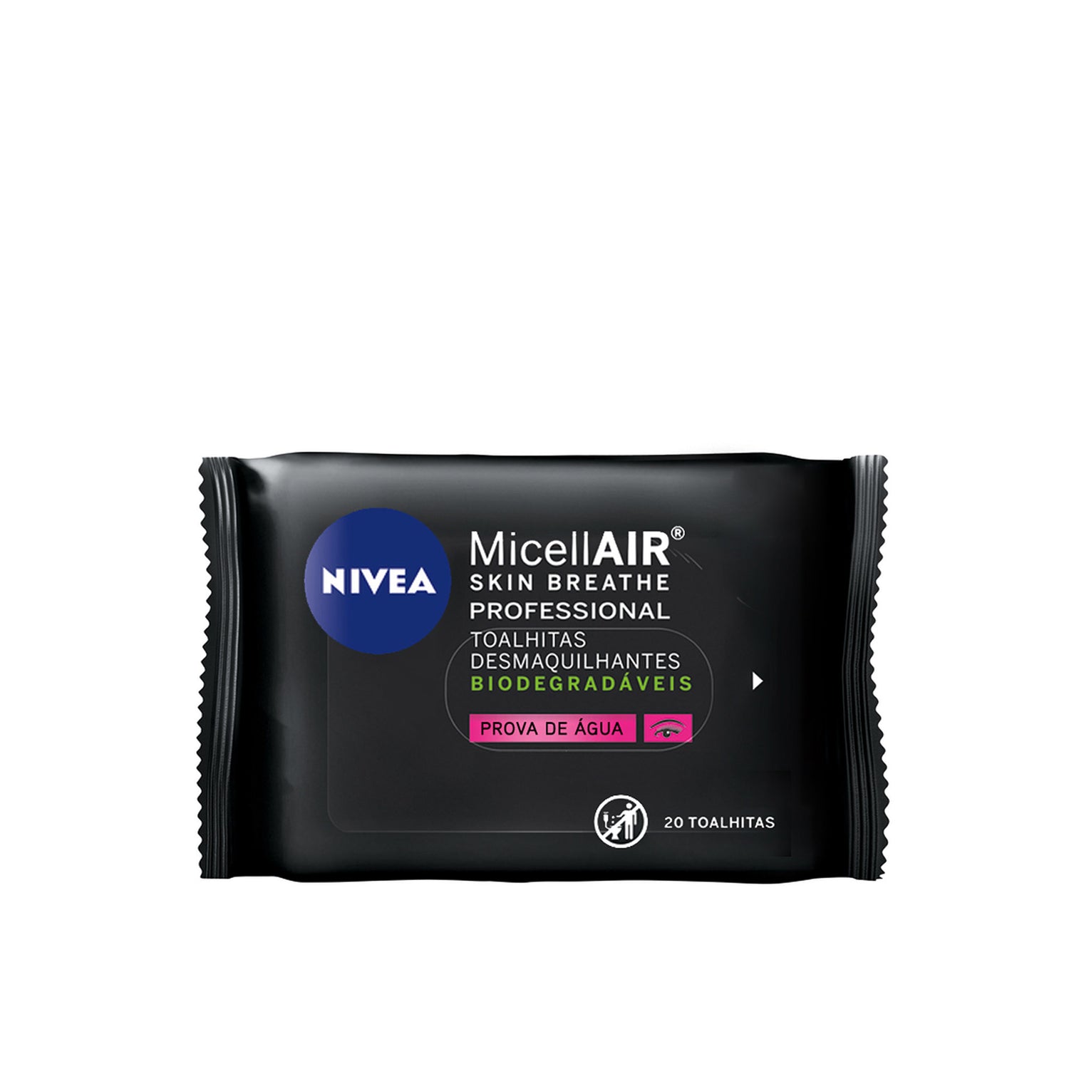 Nivea Micellair Professional Micelar Wipes Of Deficulating Face 20 Un