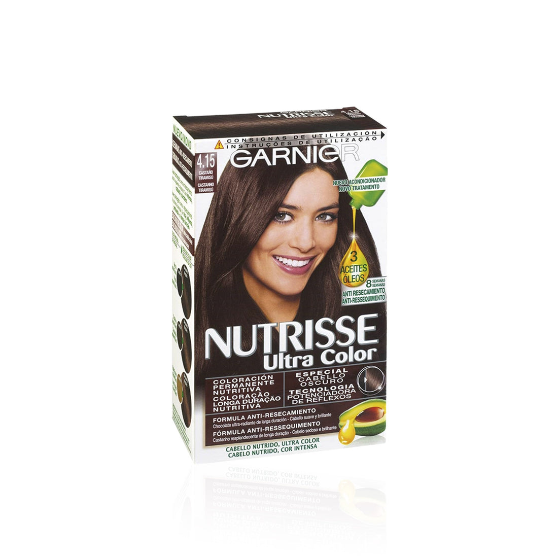 Garnier Nutrisse Permanent Storing 4.15