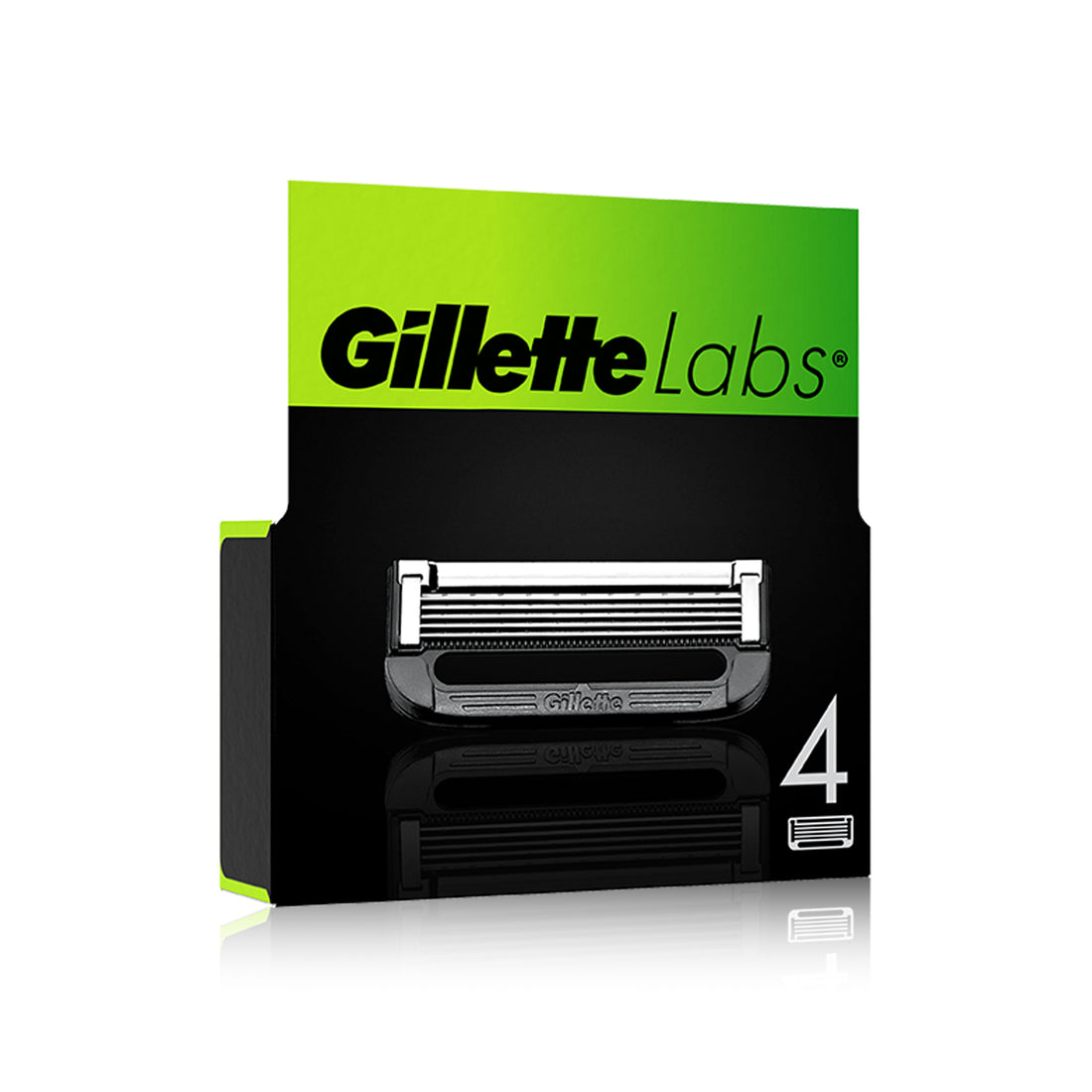 Gillette Labs Recargas Máquina de Barbear 4 Un