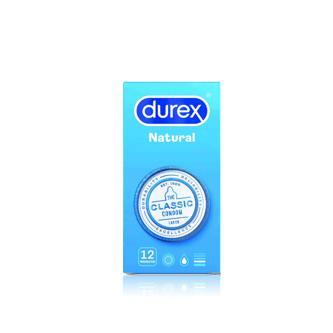 Durex Natural Condoms 12 Un