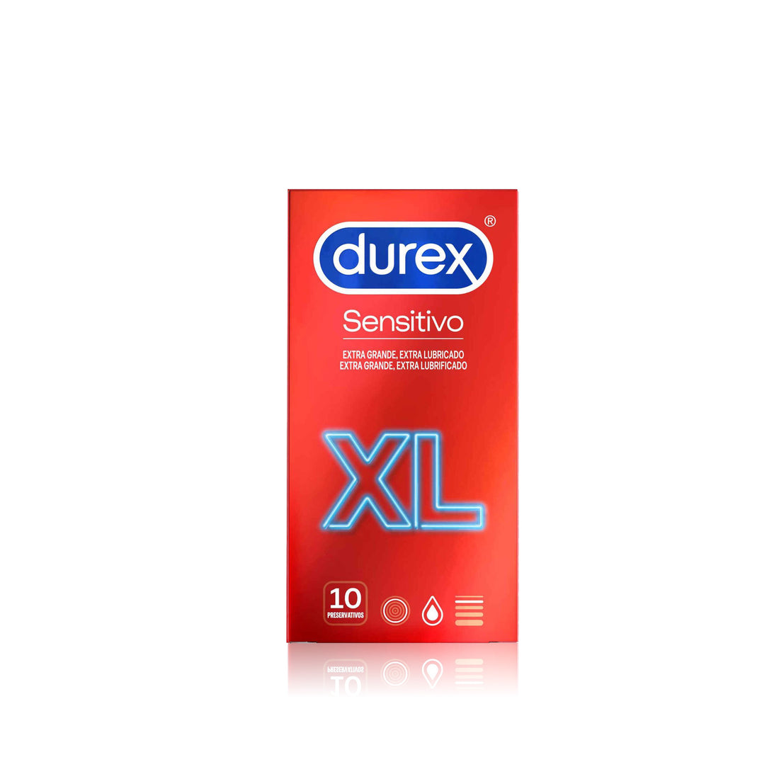 Durex Préservatifs Sensibles Xl 10 Un