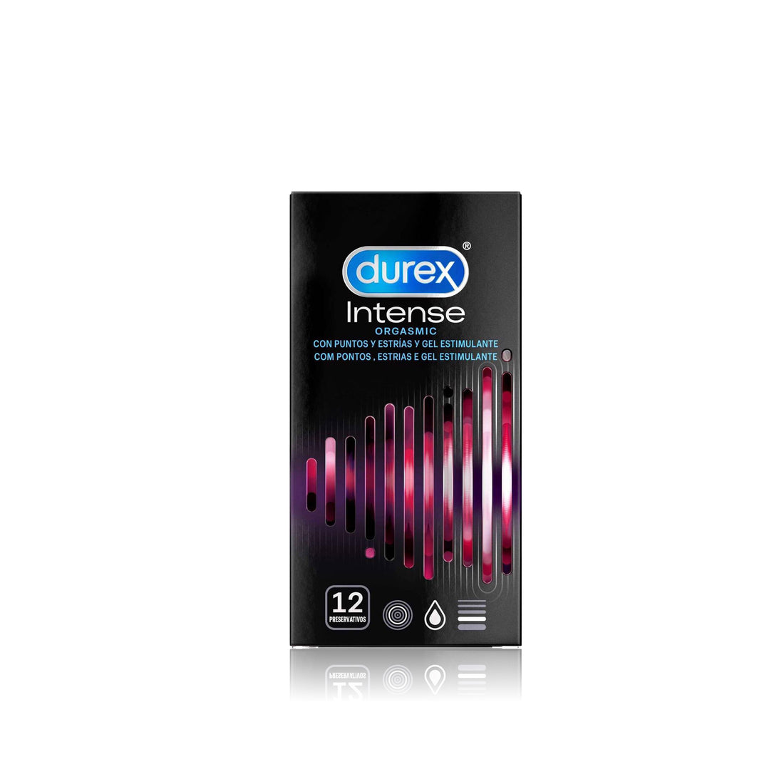 Durex Condoms Intense Orgasmic 12 Un