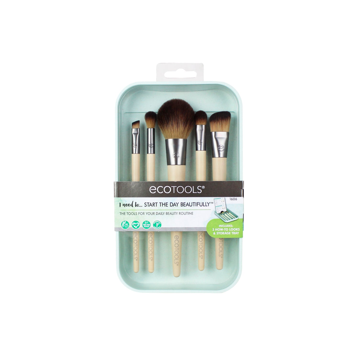 Ecotools Case 5 Makeup Brushes