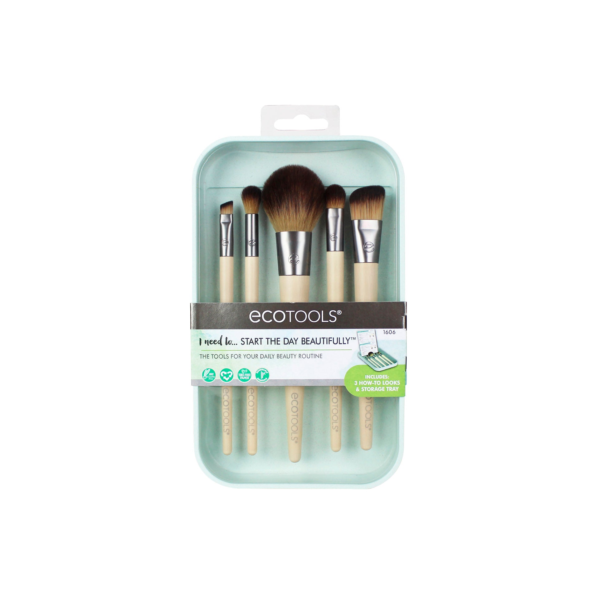 Ecotools Case 5 Makeup Brushes