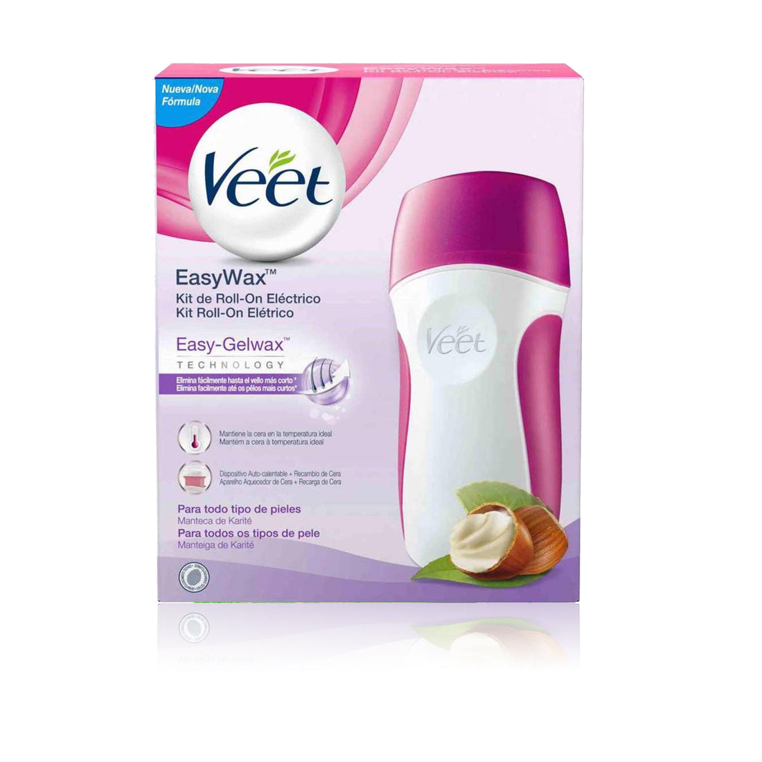Kit Elétrico Veet Roll-On