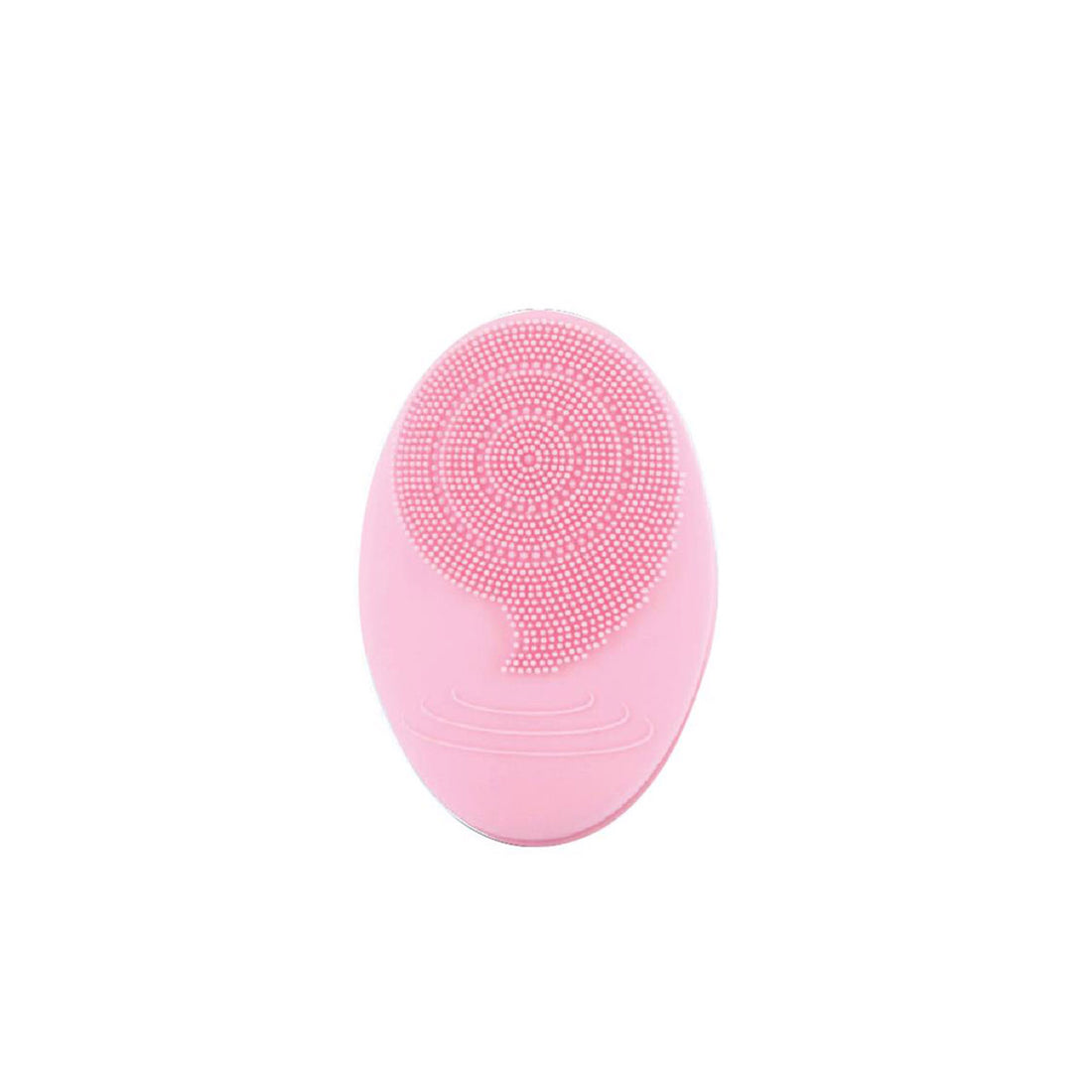Escova elétrica rosa para limpar o rosto
