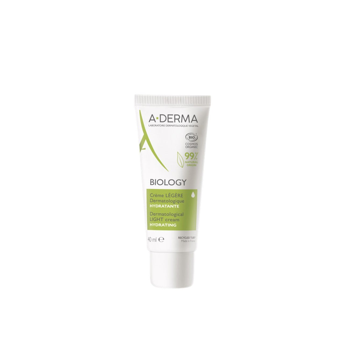 A-Derma Biology Creme Hidratante Leve 40ml