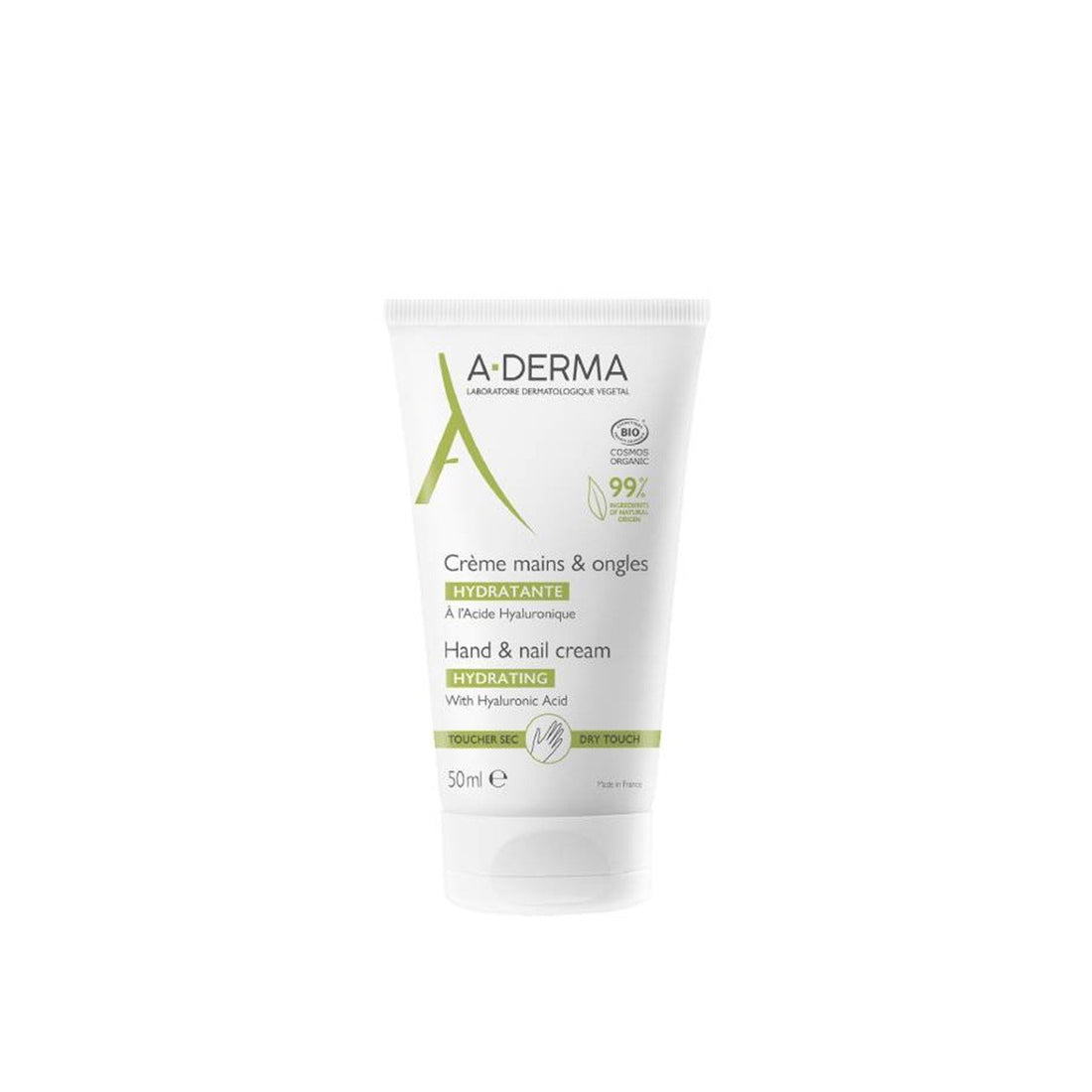 A-Derma Creme Hidratante para Mãos e Unhas 50ml