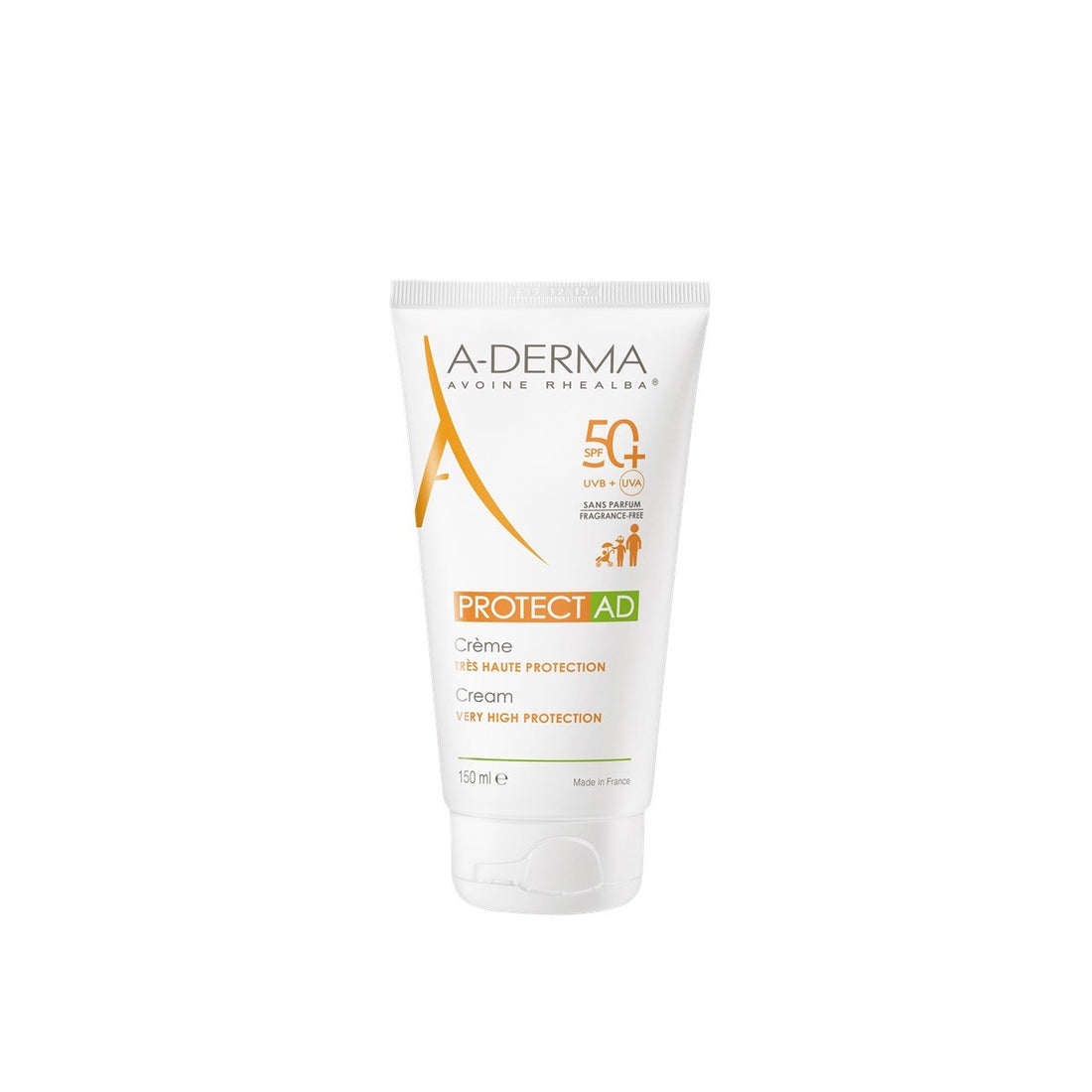 A-Derma Protect AD Creme Alta Proteção SPF50+ 150ml