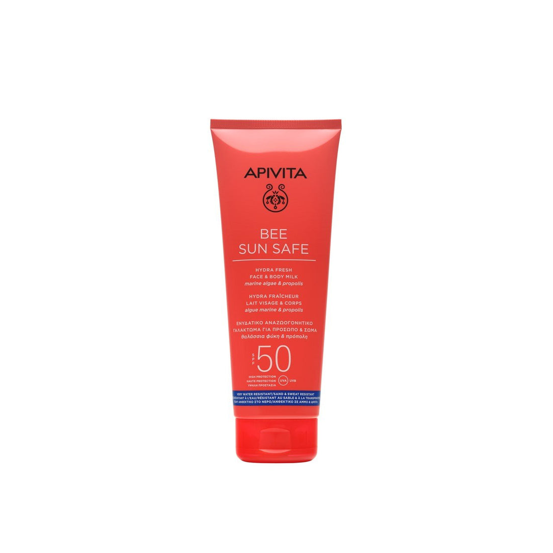 Apivita Bee Sun Safe Hydra Fresh Face &amp; Body Milk SPF50 200ml