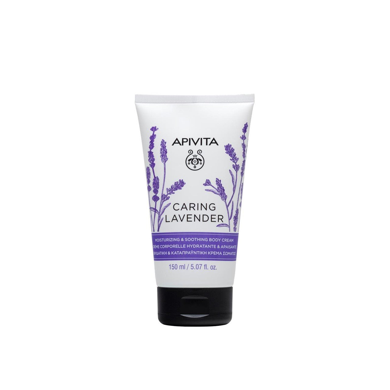 Apivita Caring Lavender Moisturizing &amp; Soothing Body Cream 150ml