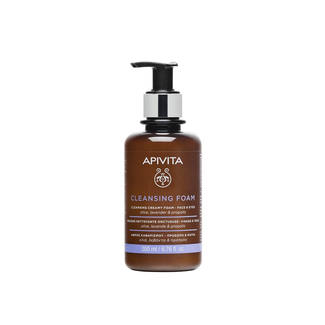 Apivita Cleansing Foam Face &amp; Eyes 200ml