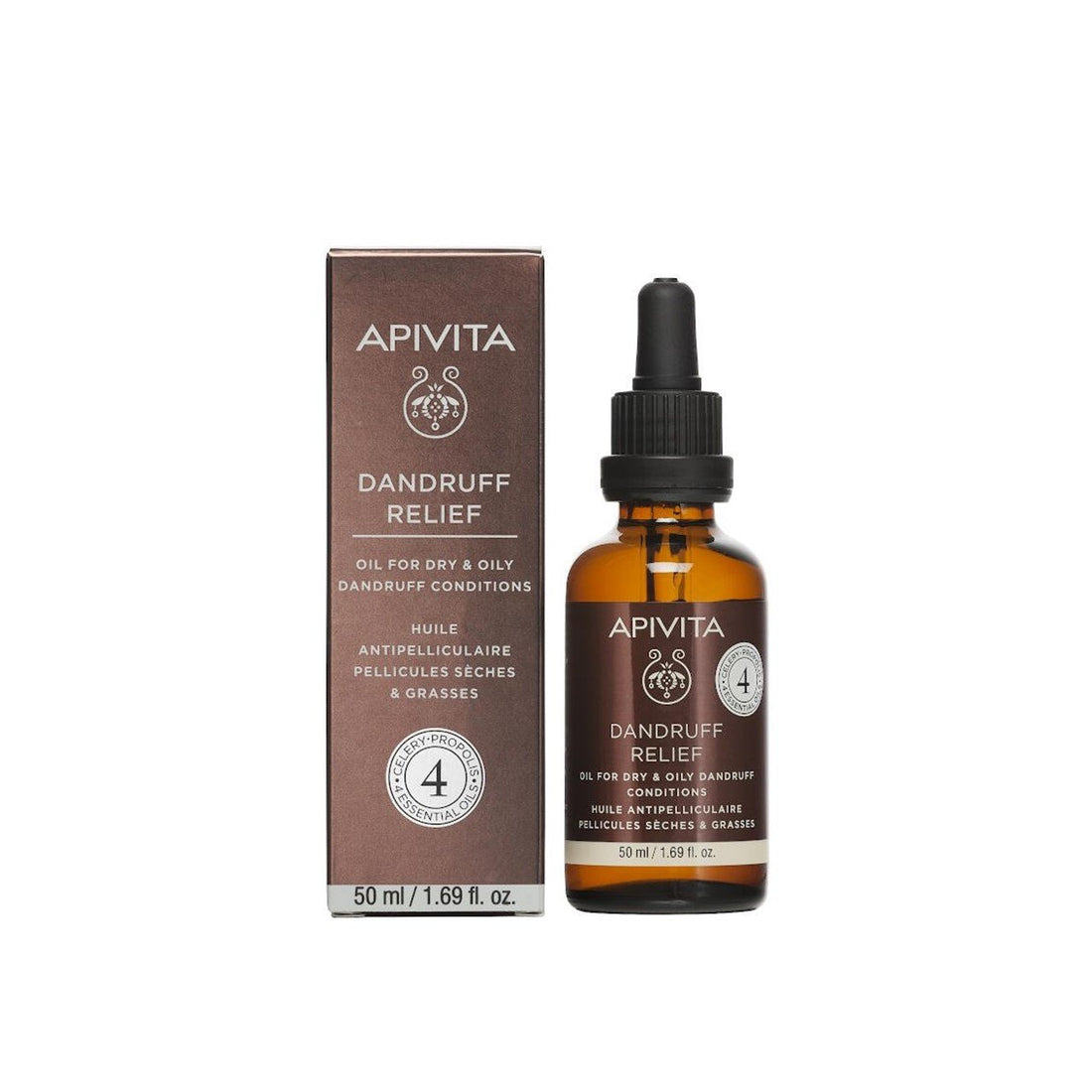 Apivita Hair Care Huile antipelliculaire 50 ml