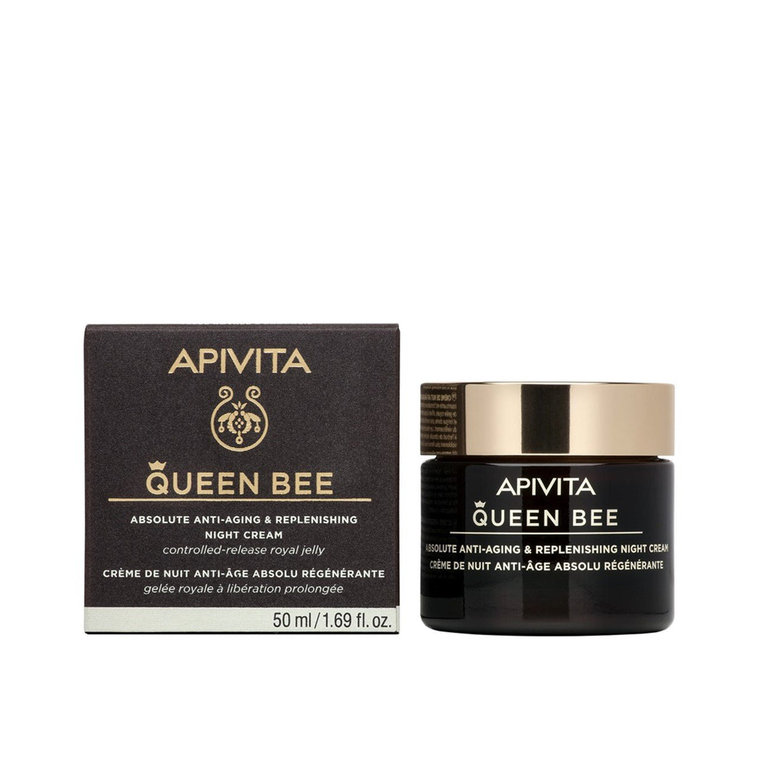 Apivita Queen Bee Crème de Nuit Absolue Anti-Âge &amp;amp; Régénératrice 50 ml