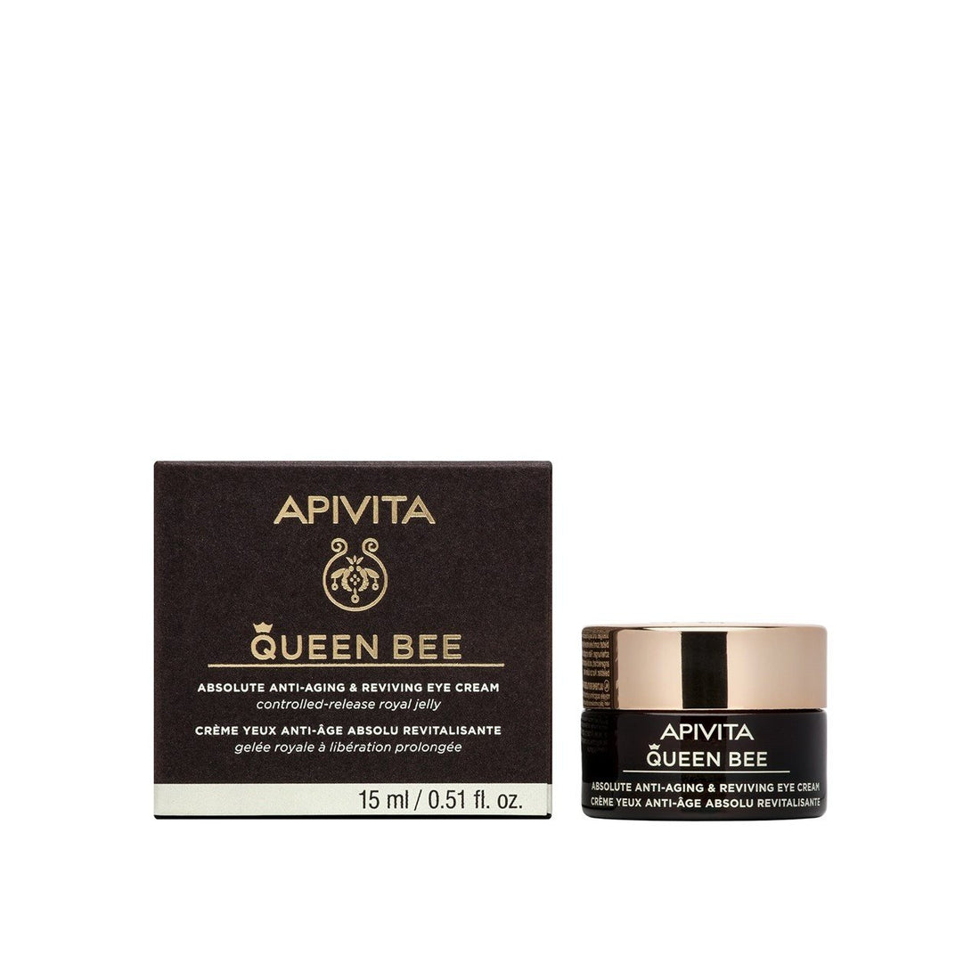 Apivita Queen Bee Absolute Anti-Aging &amp;amp; Reviving Eye Cream 15ml