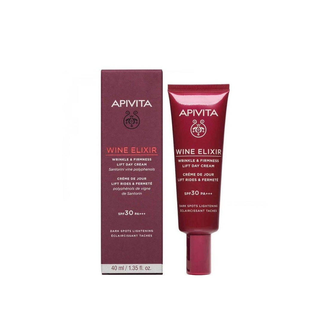 Apivita Wine Elixir Wrinkle &amp; Firmness Lift Day Cream SPF30 40ml