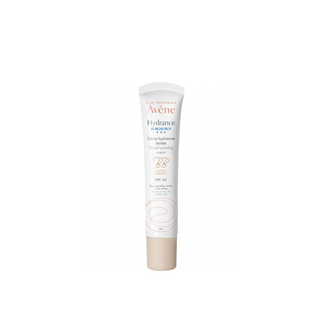 Avène Hydrance BB SPF30 With Color Dry Dehydrated Skin 40ml