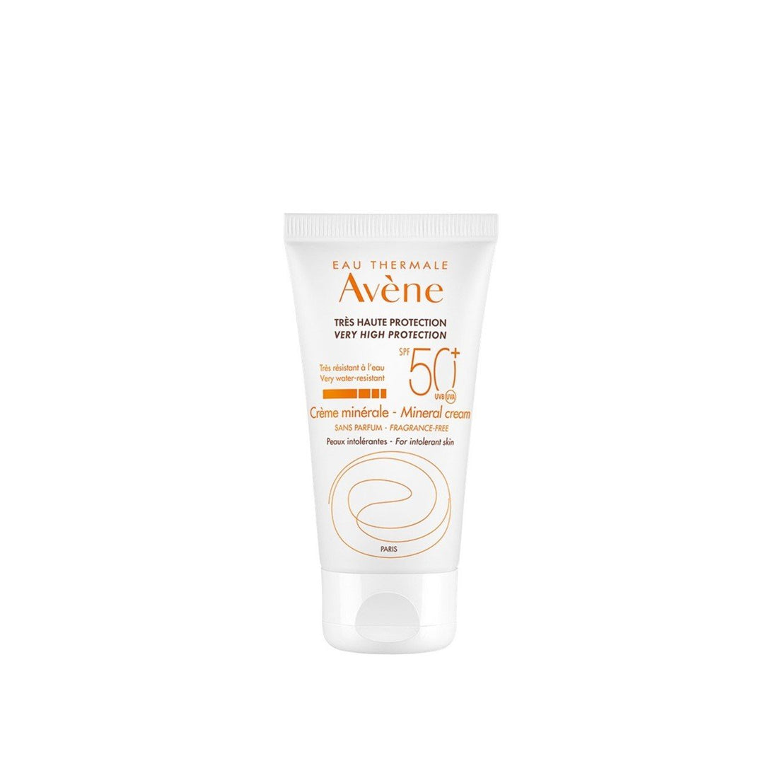 Avène Mineral Sun Protection SPF50+ Pele Intolerante Alérgica 50ml