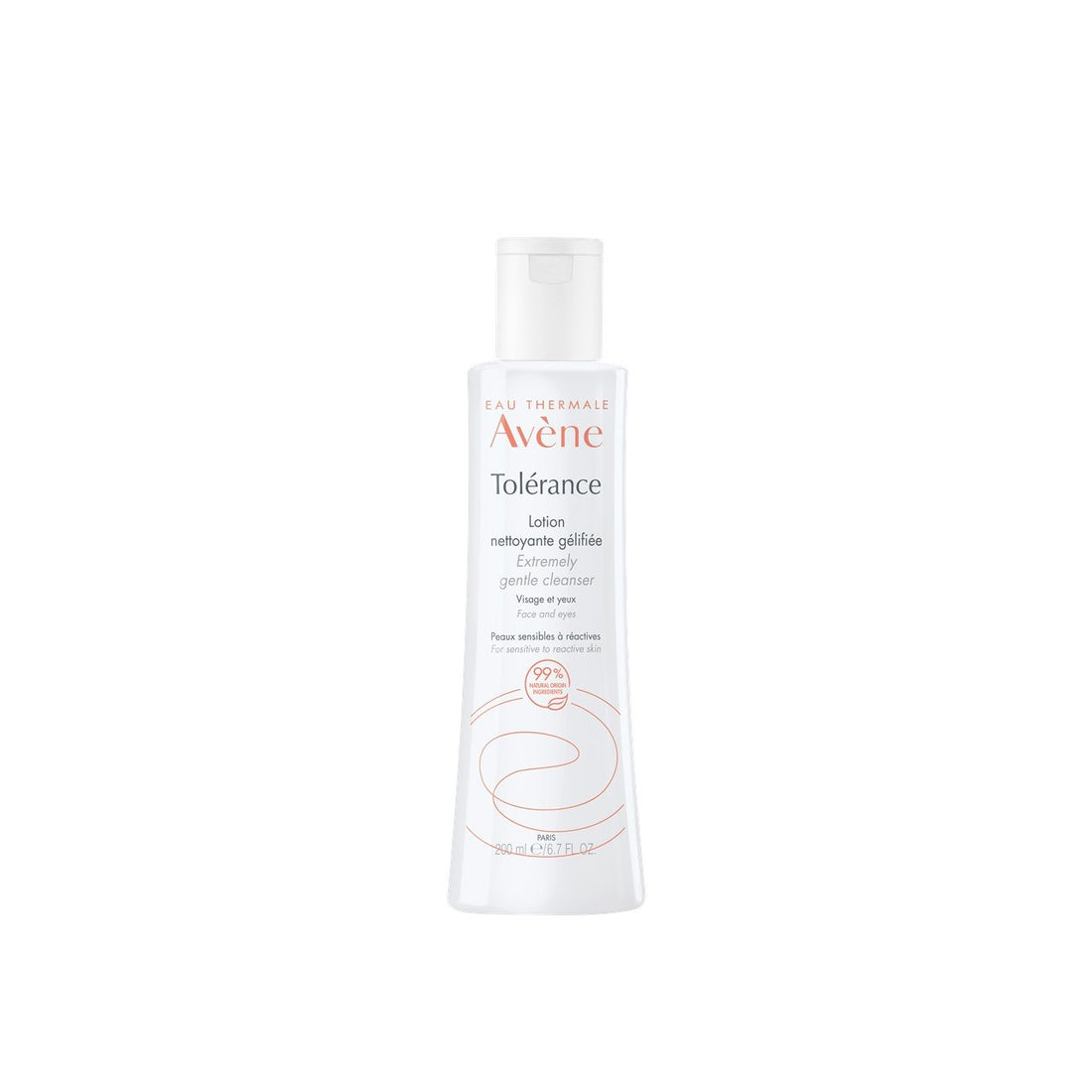 Avène Tolerance Gel Cleansing Lotion Sensitive And Reactive Skin 200ml