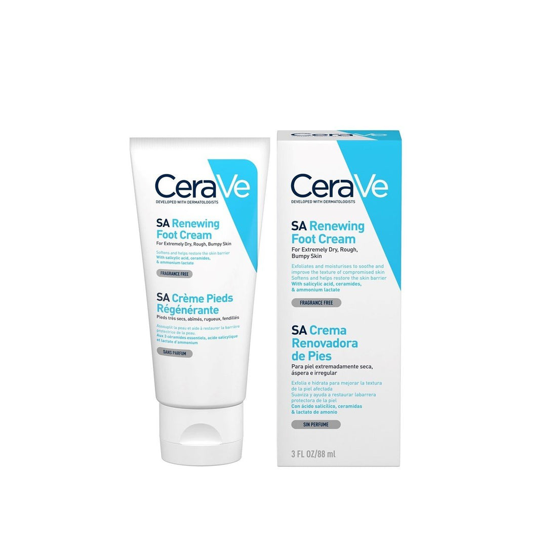 CeraVe SA Creme Renovador para Pés 88ml