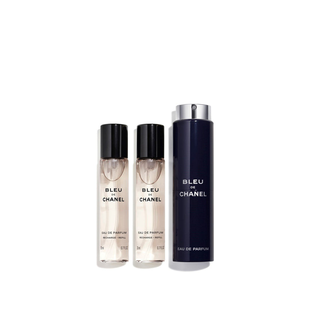 Chanel Bleu de Chanel Eau de Parfum Pour Homme Twist &amp; Spray 3x20ml