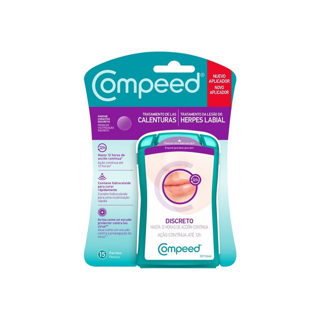 Compeed Cold Sore Treatment 15 Invisible Bandages