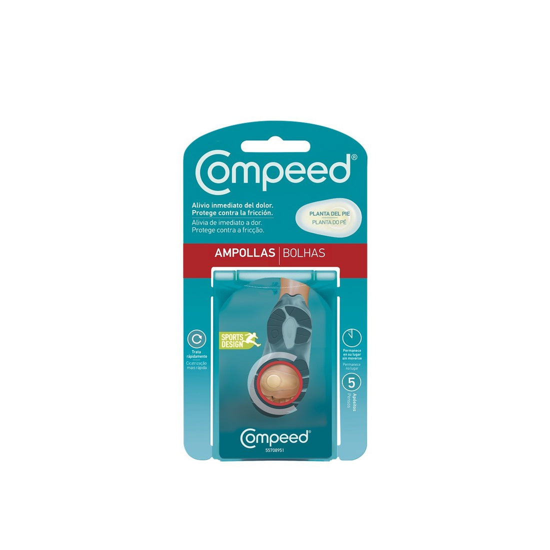 Compeed Sport Underfoot Blister Bandages x5