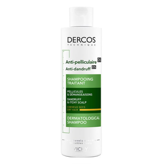 Dercos Shampoing Antipelliculaire Cheveux Secs 200 ml