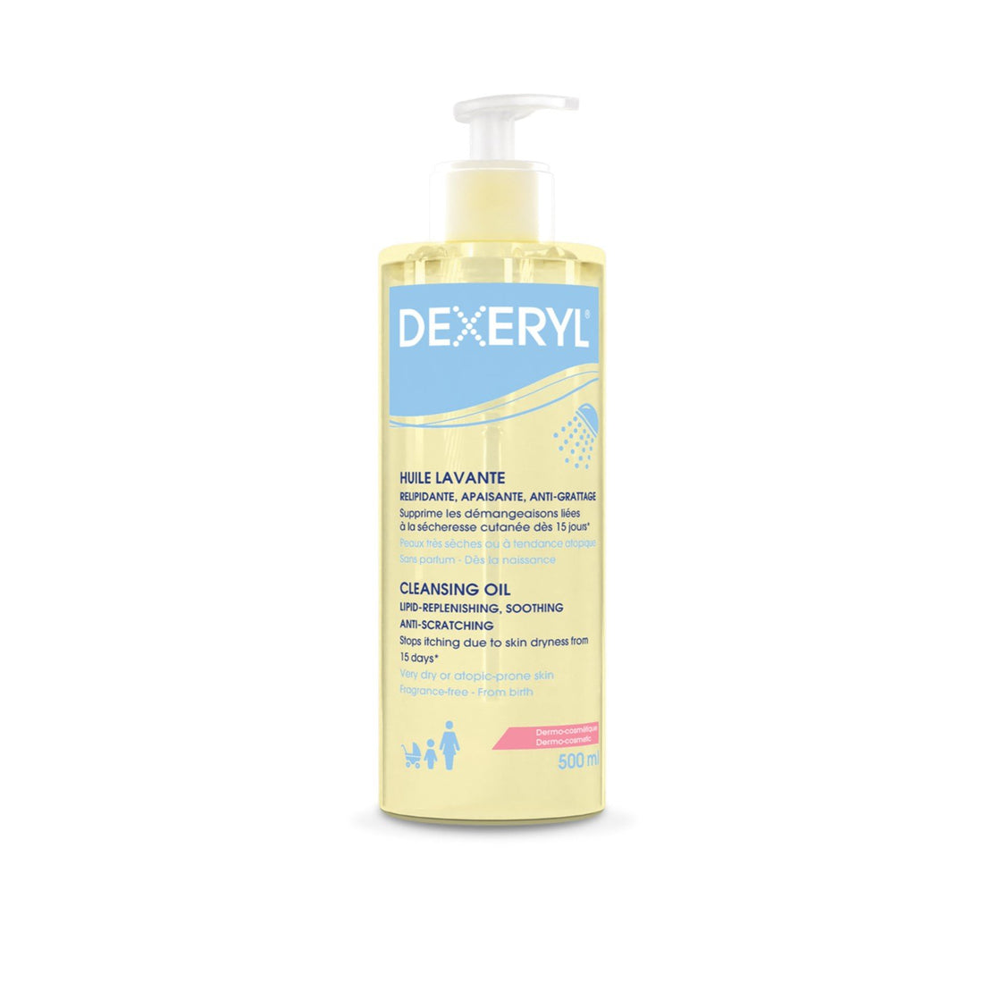 Dexeryl Cleasing Oil Fragrance-Free 500ml