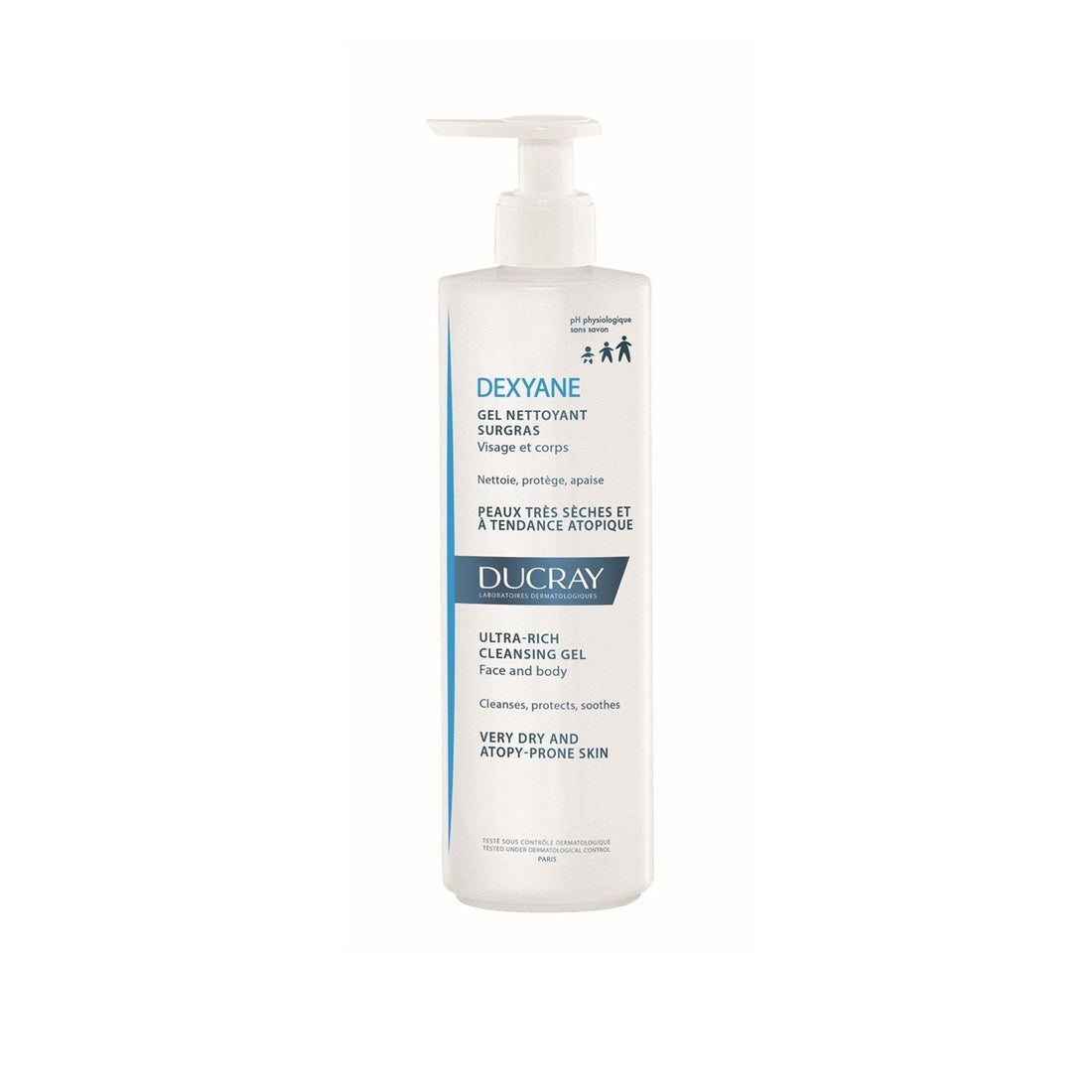 Ducray Dexyane Gel de Limpeza Ultra-Rico 400ml