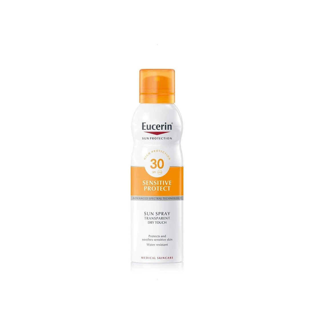 Eucerin Sun Sensitive Protect Spray Toucher Sec Transparent SPF30 200 ml