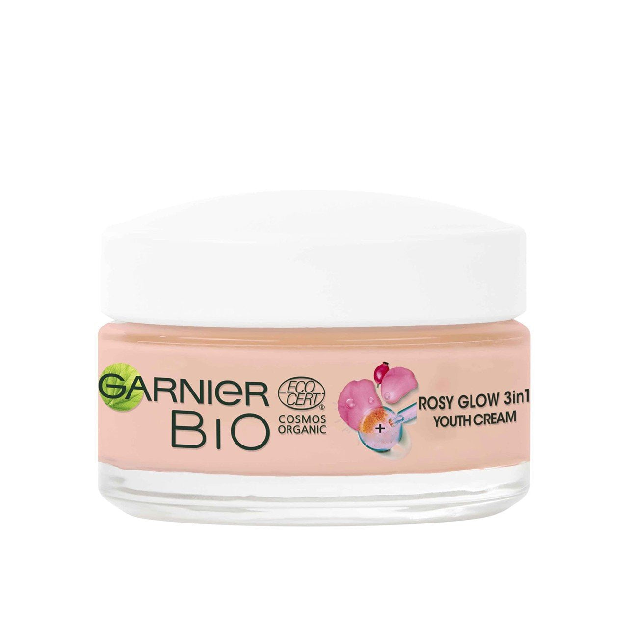 Garnier Bio Crème Jeunesse 3en1 Rosy Glow Bio 50 ml