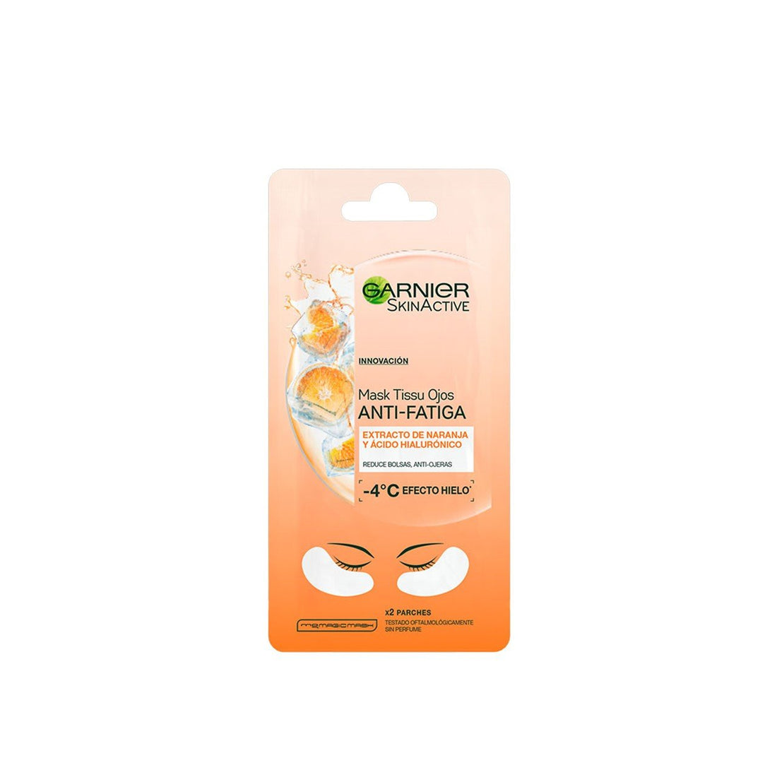Garnier Skin Active Moisture Eye Sheet Mask suco de laranja 6g