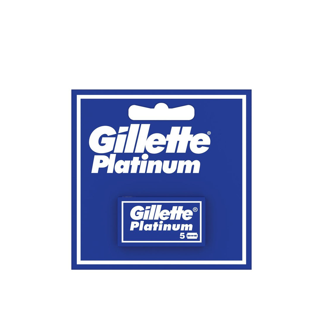 Lâminas de barbear Gillette Platinum x5