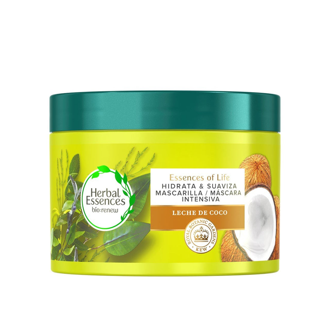 Máscara Intensiva Herbal Essences Bio Renew Hydrate Leite de Coco 450ml