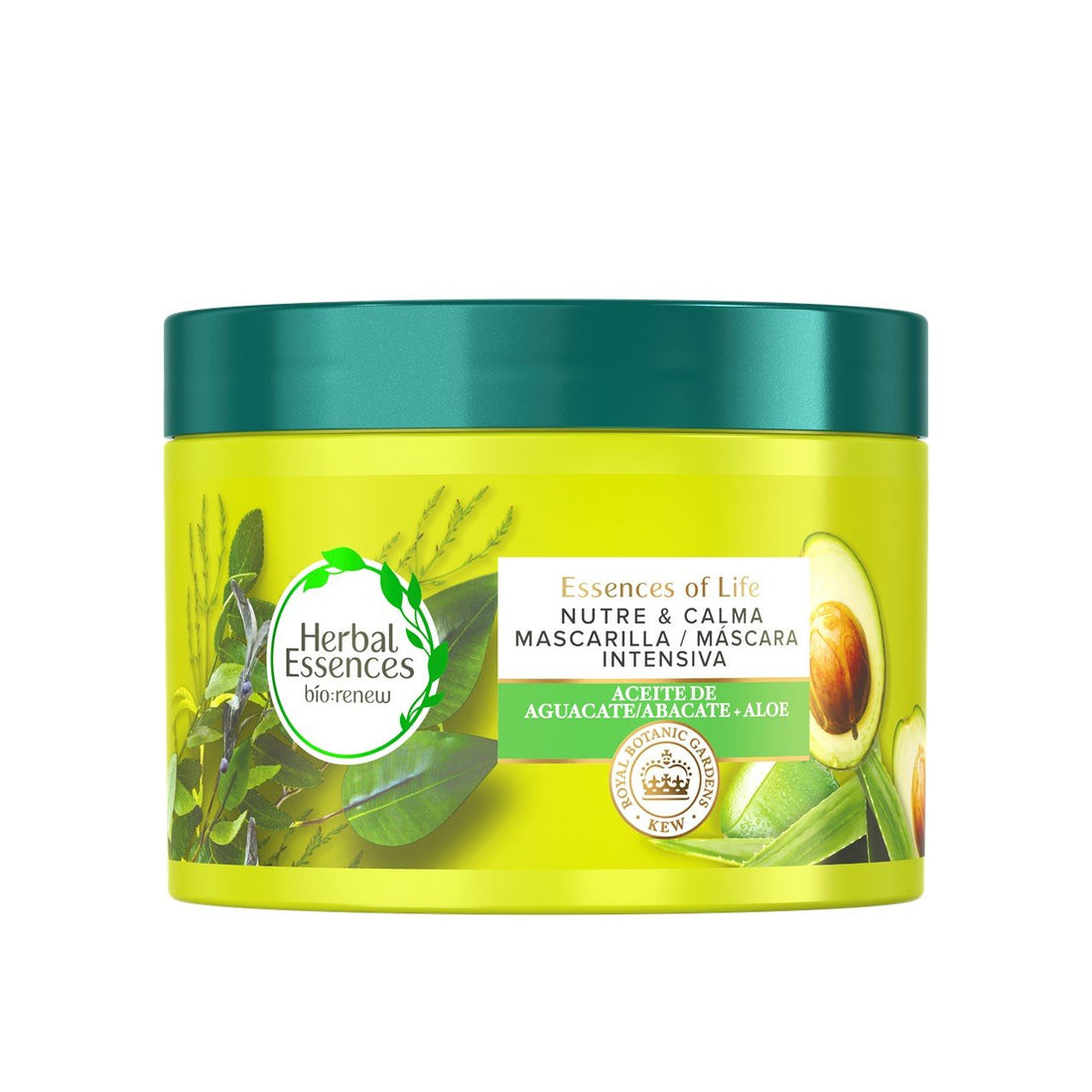 Máscara Intensiva Herbal Essences Bio Renew Nourish Aloe &amp;amp; Abacate 450ml