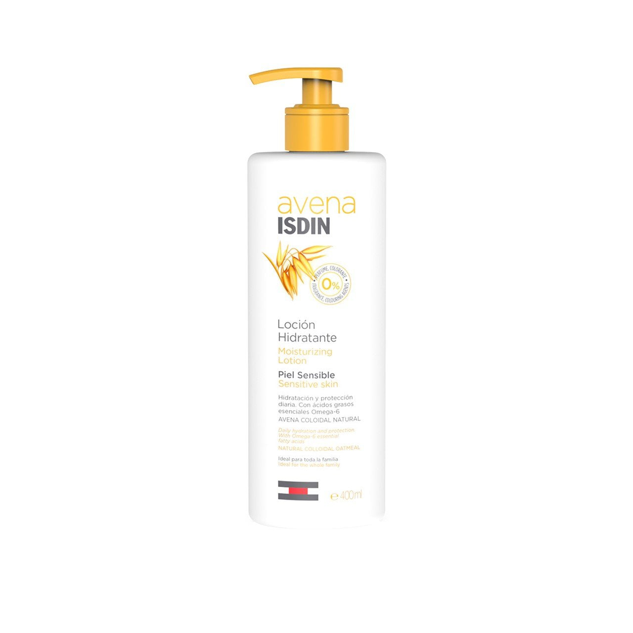 Isdin Avena Moisturizing Lotion Sensitive Skin 400ml