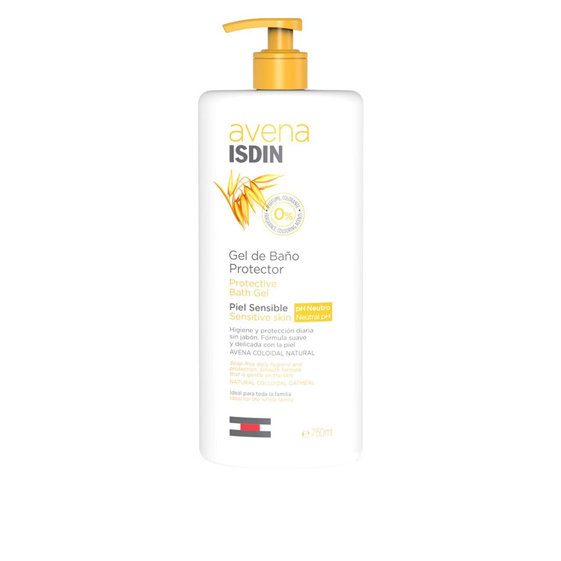 ISDIN Avena Protective Bath Gel Sensitive Skin 750ml