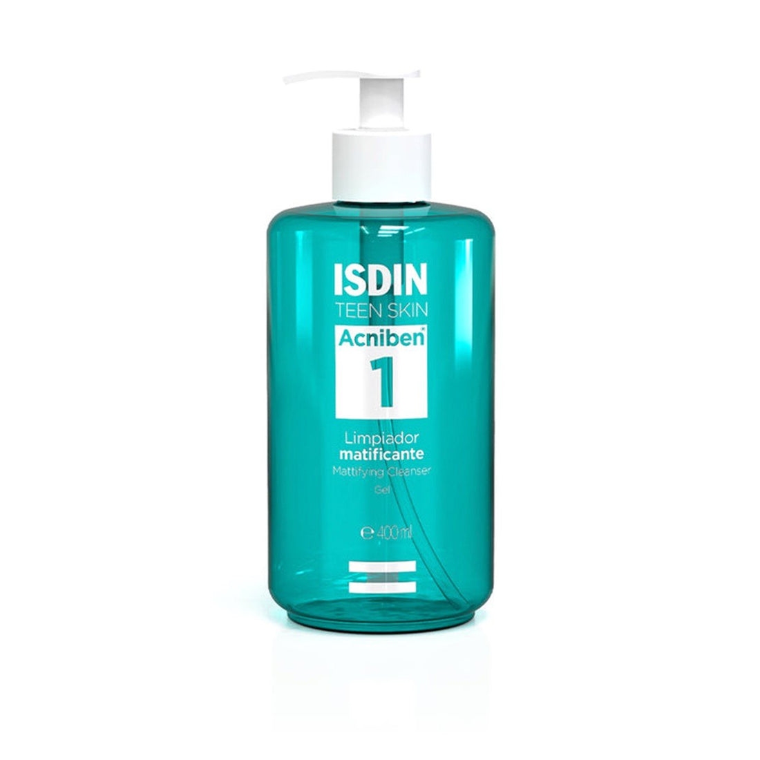 ISDIN Teen Skin Acniben 1 Gel de Limpeza Matificante 400ml