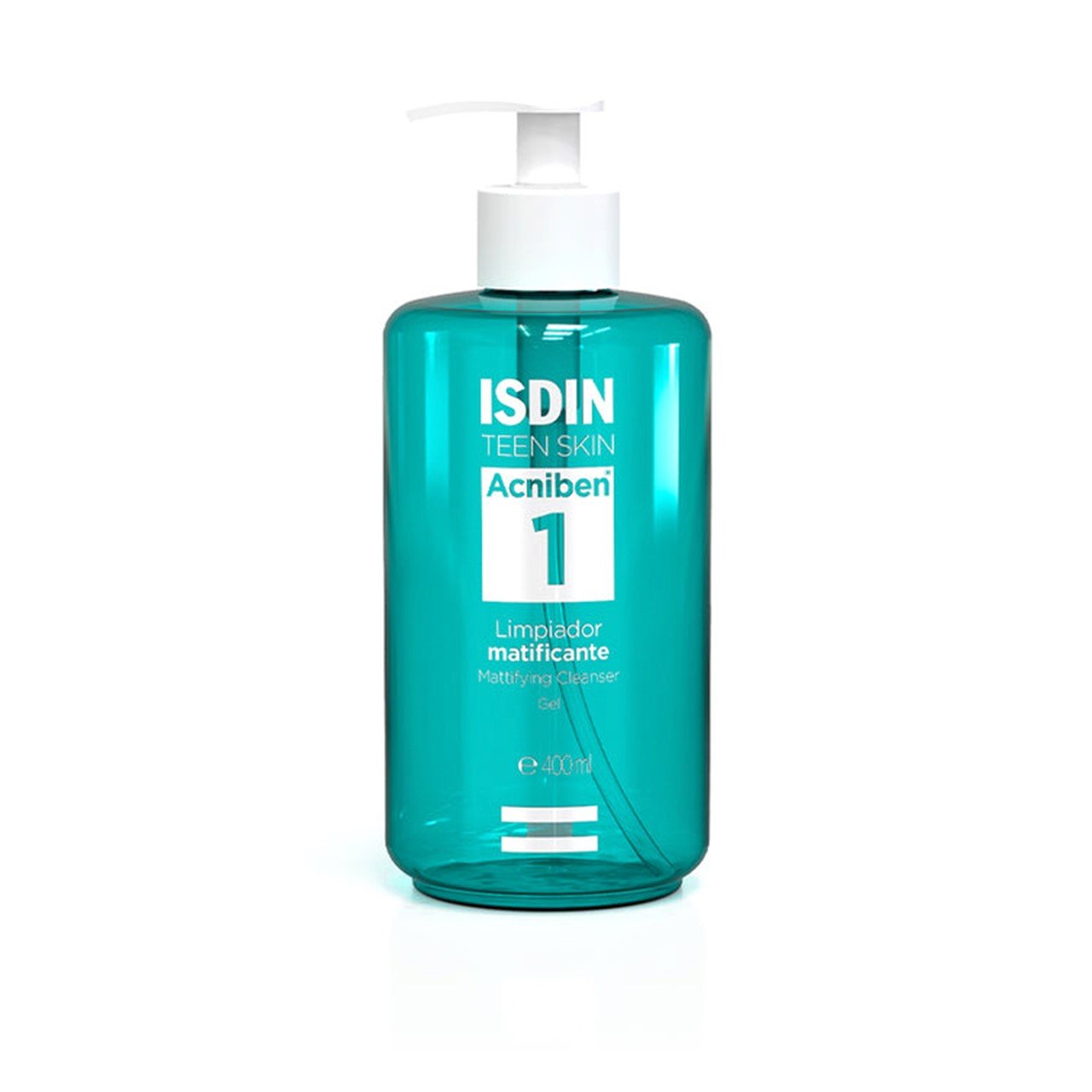 ISDIN Teen Skin Acniben 1 Gel Nettoyant Matifiant 400 ml