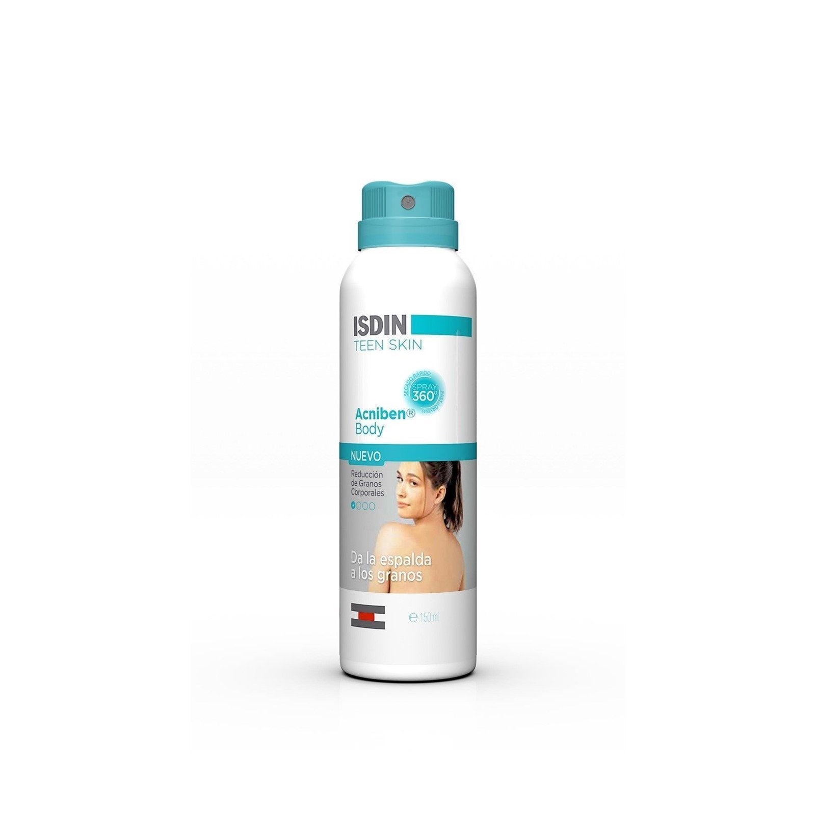 ISDIN Teen Skin Acniben Spray corporel Acné Dos et poitrine 150 ml