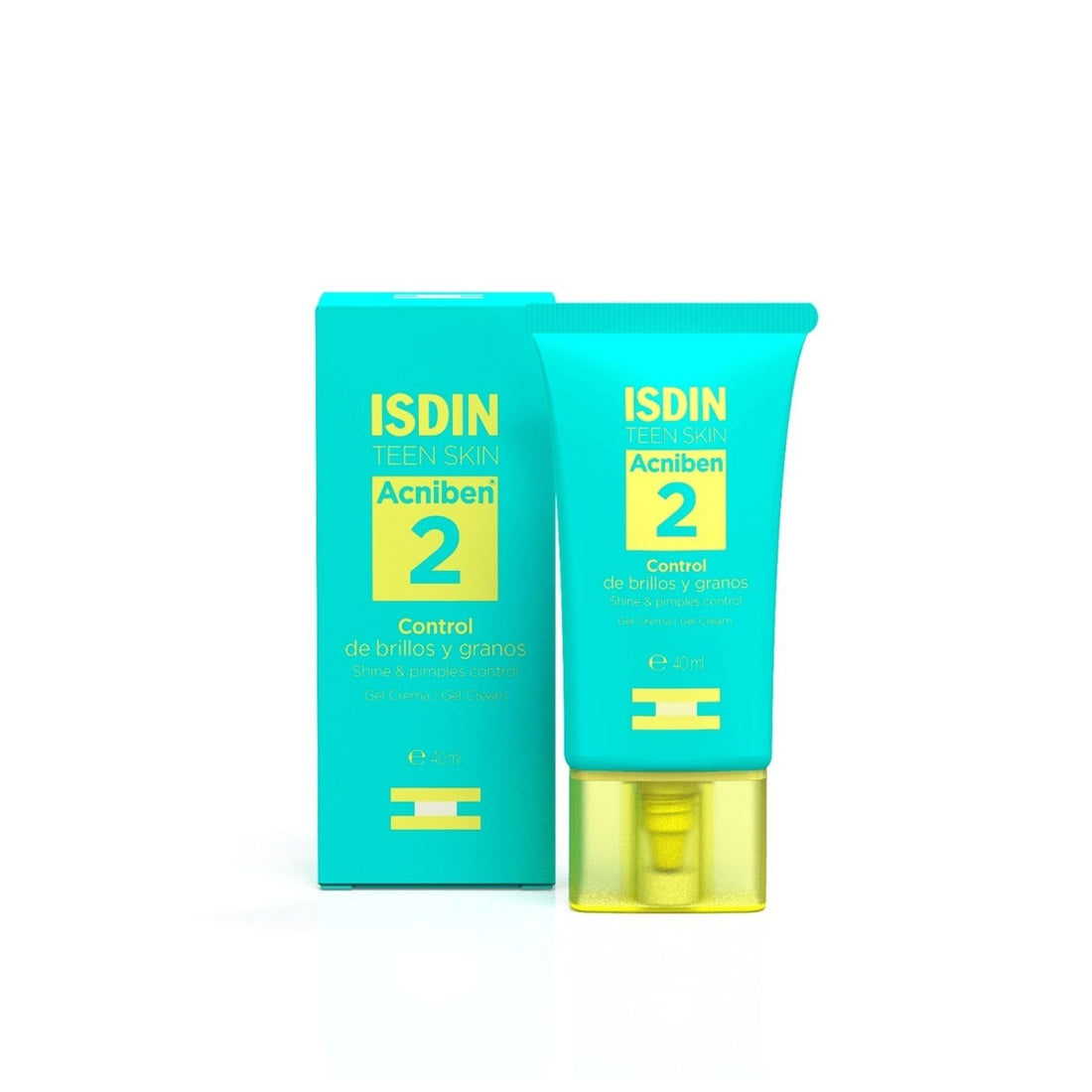 ISDIN Teen Skin Acniben Gel Creme Antibrilho e Imperfeições 40ml