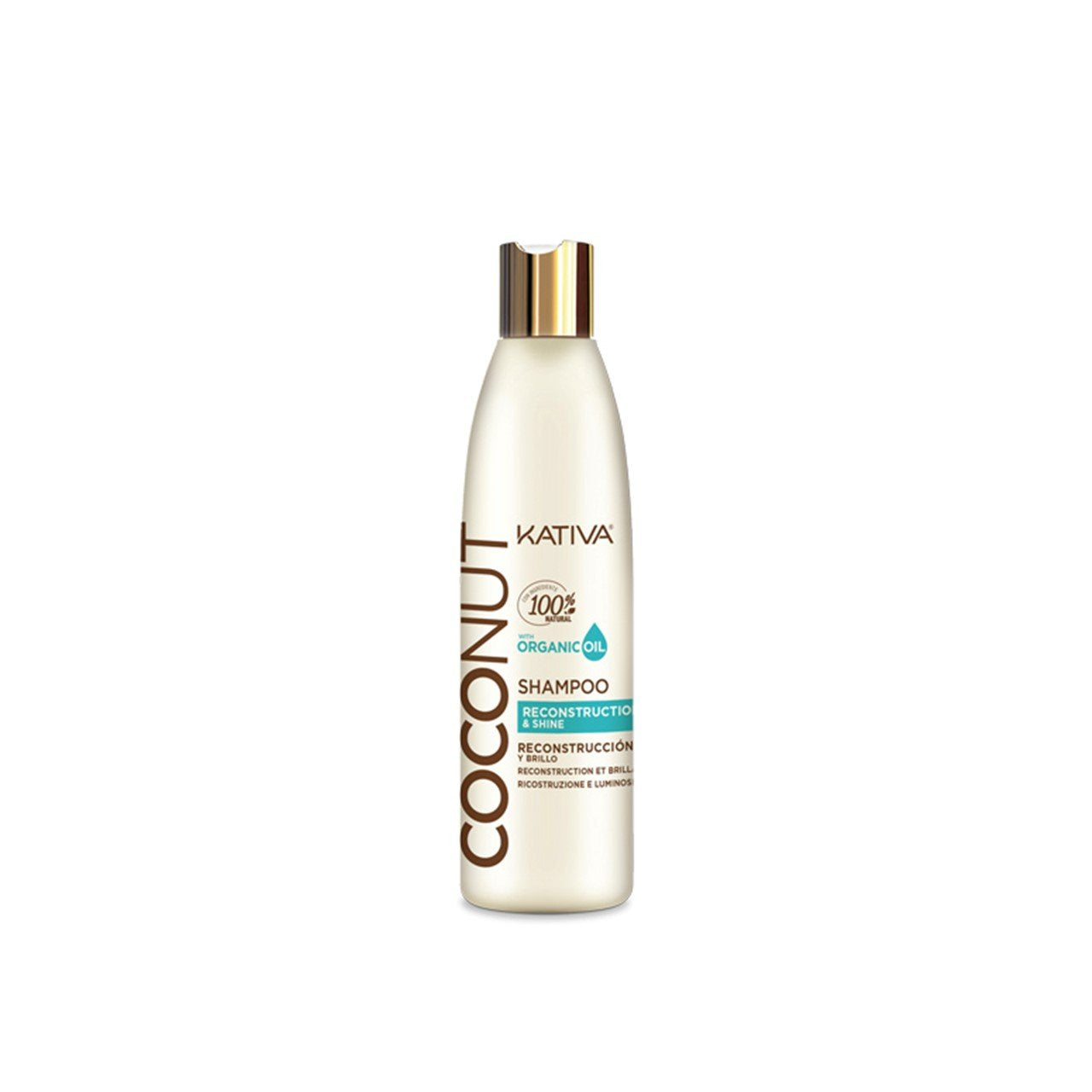 Kativa Coconut Shampoo Reconstrução &amp;amp; Brilho 250ml