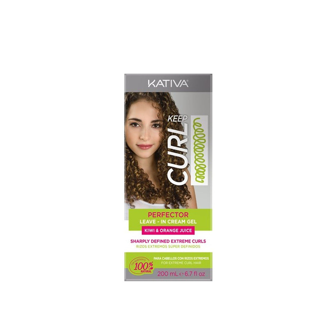 Kativa Keep Curl Perfector Leave-In Cream Gel 250ml