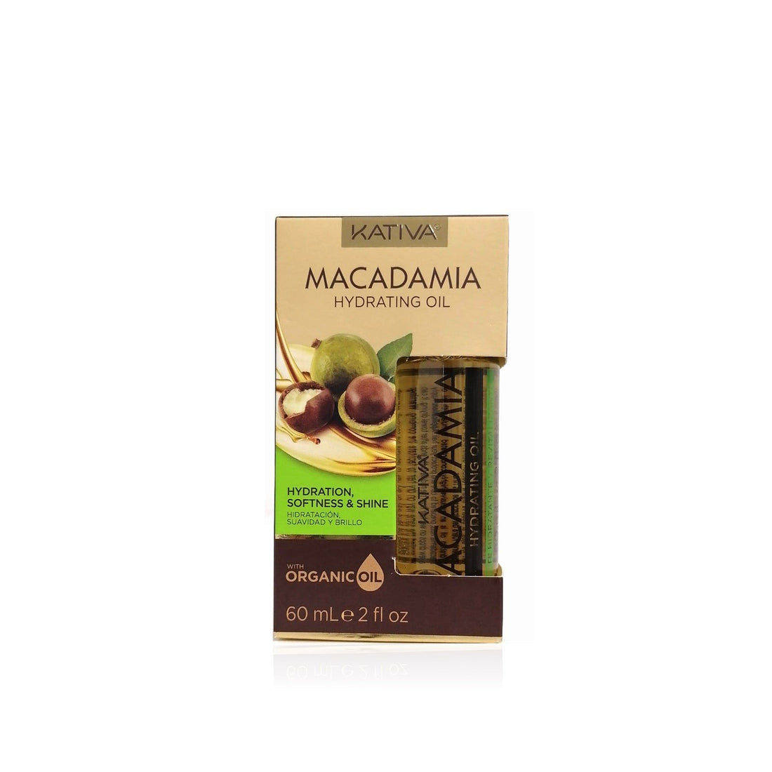 Kativa Macadamia Hydration Softness &amp; Shine Hydrating Oil 60ml